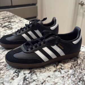 Adidas Black and White Sneakers